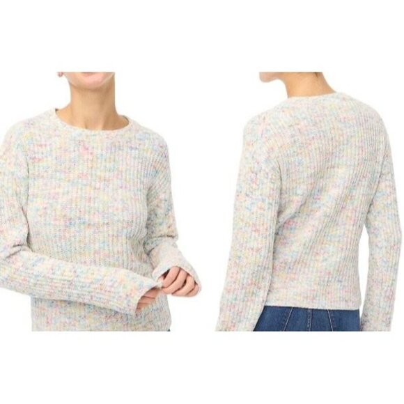 J.Crew Factory Women's Chenille Boxy Crewneck  Sweater Medium Long Sleeve - Picture 1 of 7
